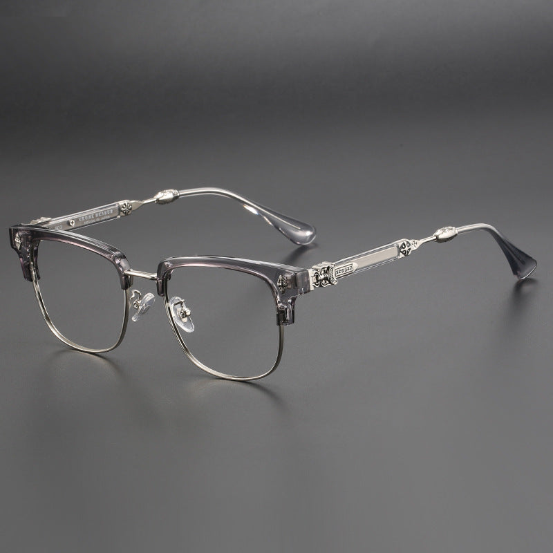 Chrome Hearts glasses Vintage Large Face Anti-Blue Frame