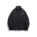 Unisex Jacket Vintage Stand Collar Sports Jacket Spring and Autumn Coat