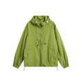 Unisex Jacket Summer Hooded Sports Jacket Men and Women Couple Top