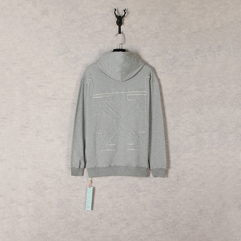 OW  hoodie Patch Arrow Hooded