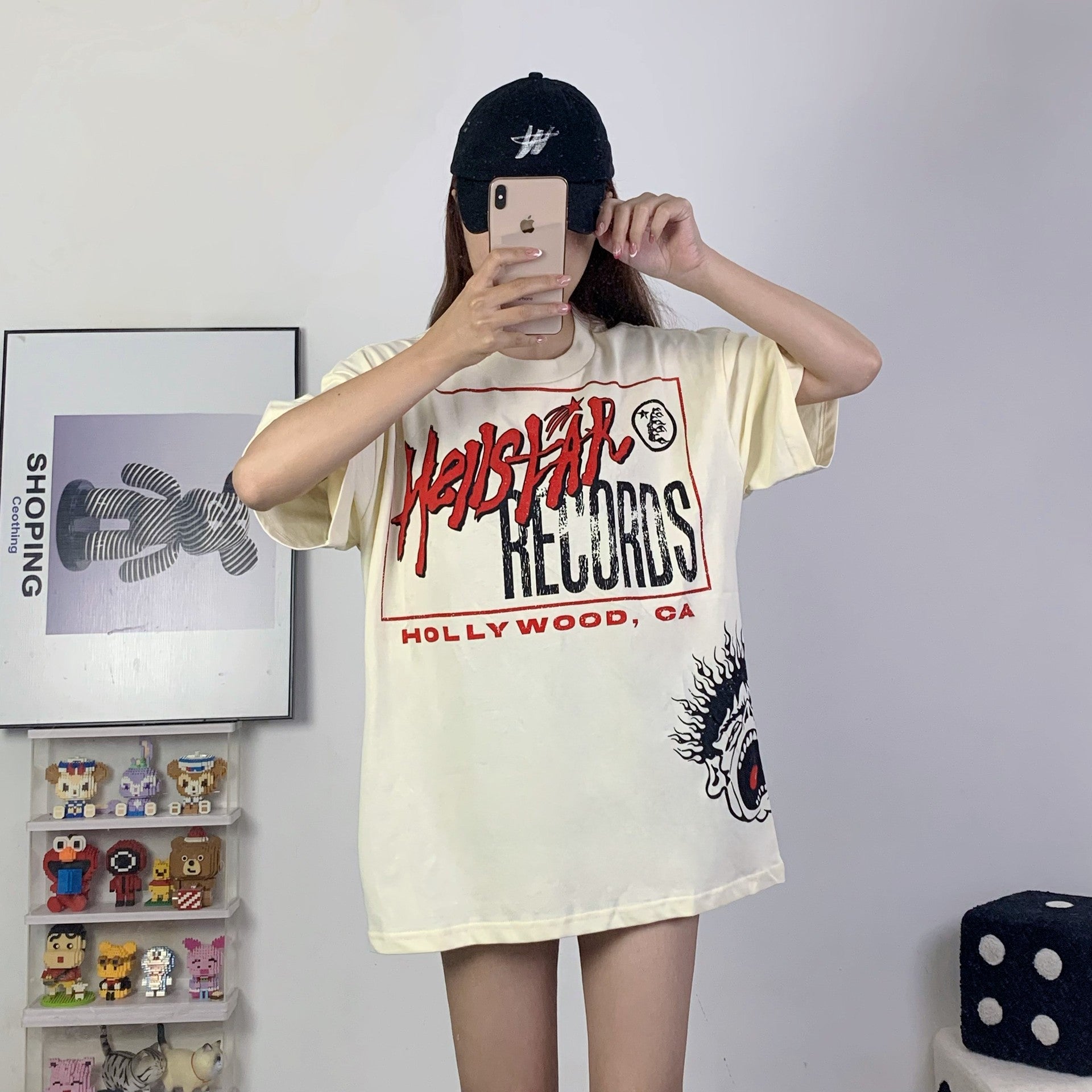 HS T Shirt Summer Creative Pattern Unisex