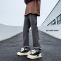 Men Jeans Skinny Jeans Men Spring Slim-Fitting Straight-Leg Pants