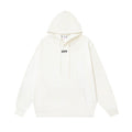 OW  hoodie simple solid color pullover hooded