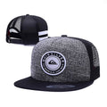 Trendy flat brimmed snapback hats for men and women adjustable breathable