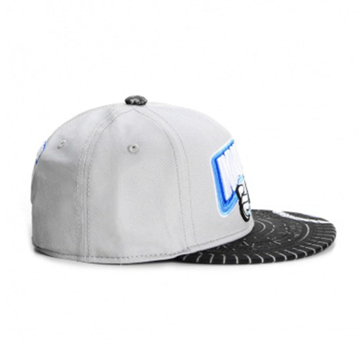 Trendy flat brimmed snapback hats munchies milk biscuits fall and winter sun protection and windproof
