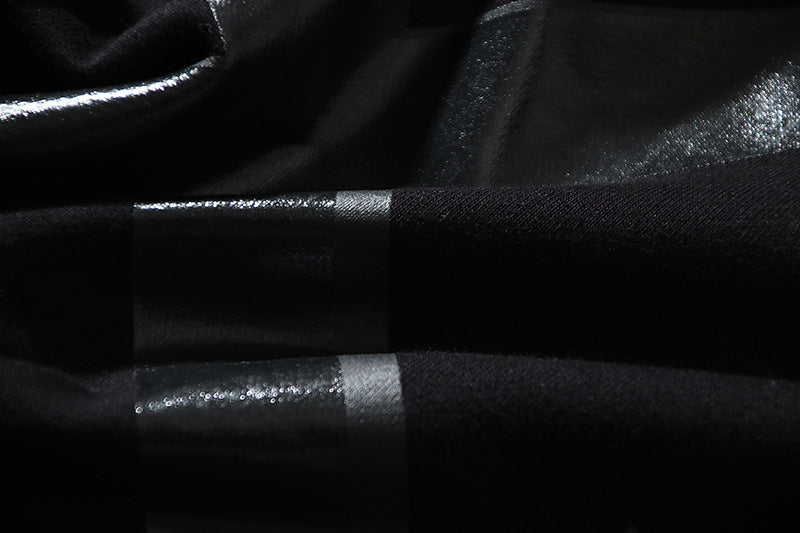 OW hoodie Ink Arrow Pattern Sleeve Hood