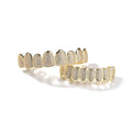 Grillz 8-tooth zircon braces Hiphop Grillz Spectrum