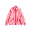 Unisex Jacket Stand Collar Coat for Men and Women Loose Jacket