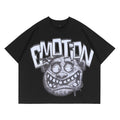 Mixed Emotion T-Shirt Crew Neck Loose Short Sleeve