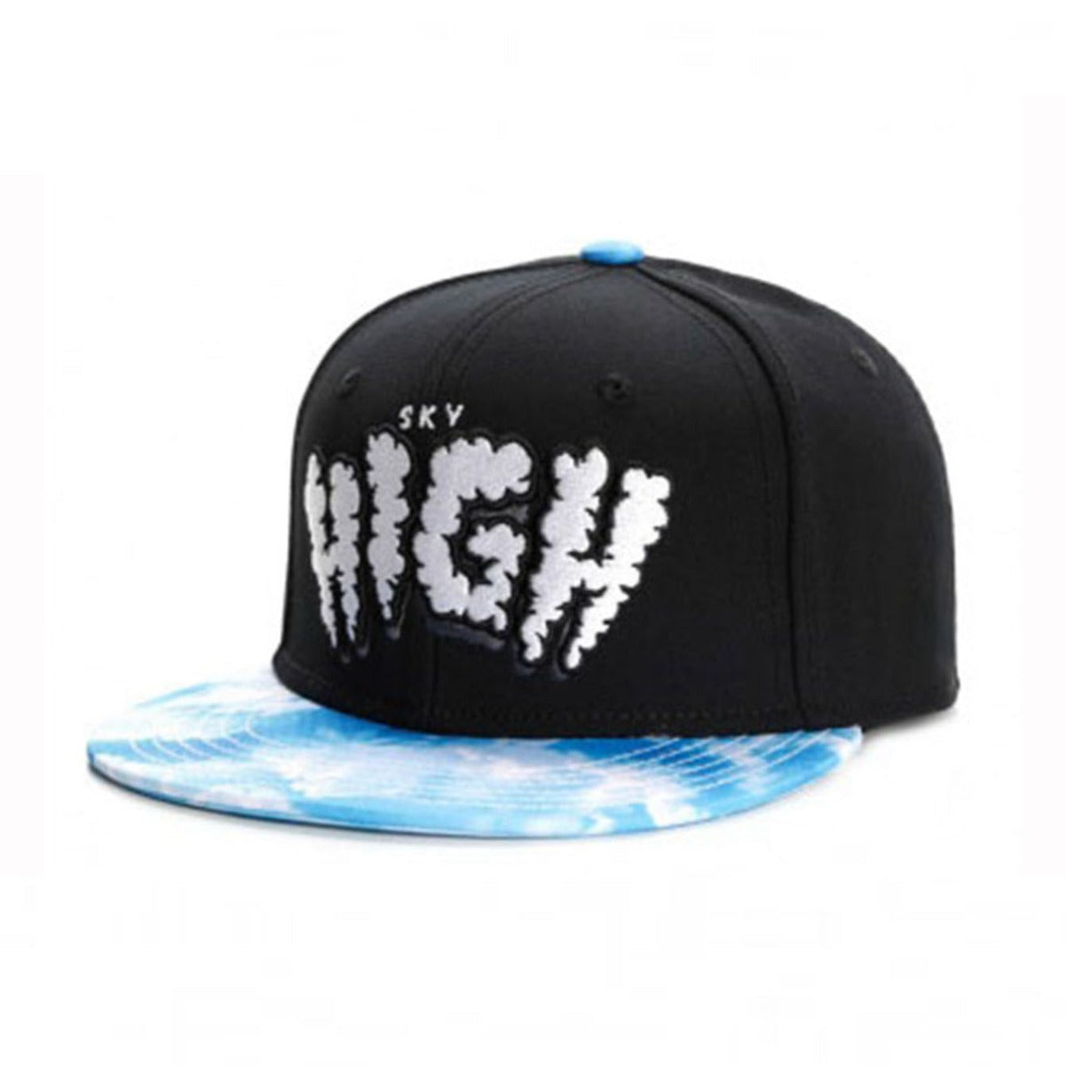 Trendy flat brimmed snapback hats adjustable spring autum