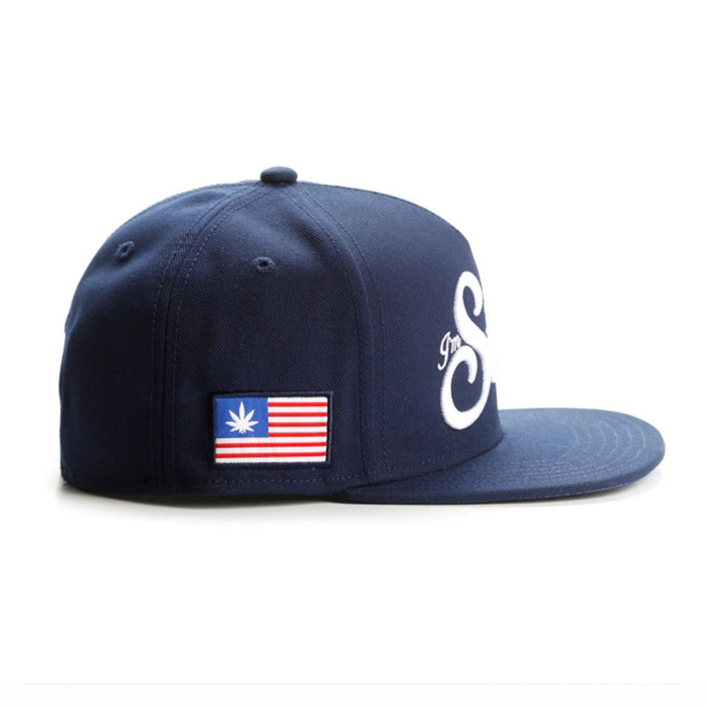 Trendy flat brimmed snapback hats letterstonedembroider sunshade