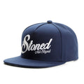 Trendy flat brimmed snapback hats letterstonedembroider sunshade