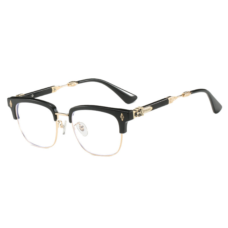 Chrome Hearts glasses Vintage Large Face Anti-Blue Frame
