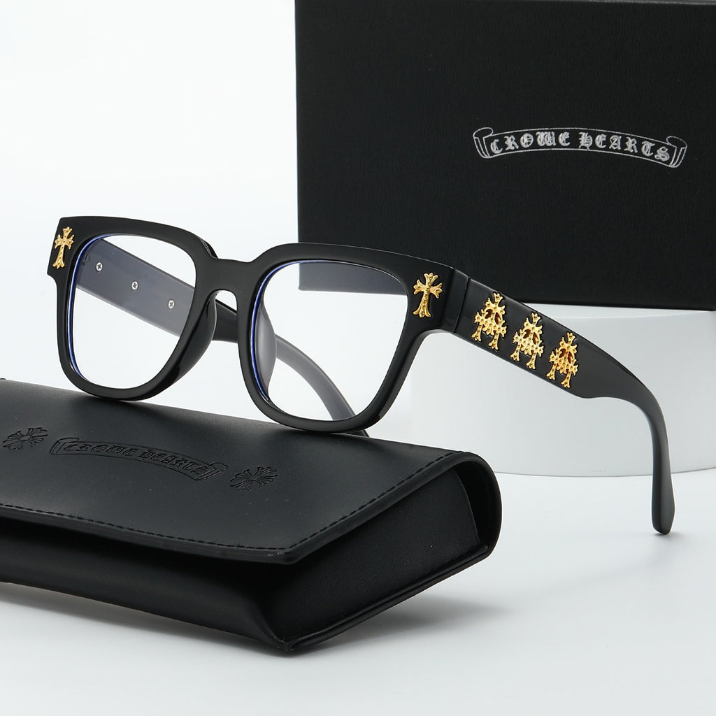 Chrome Hearts glasses box anti-blue flat glasses travel fashion