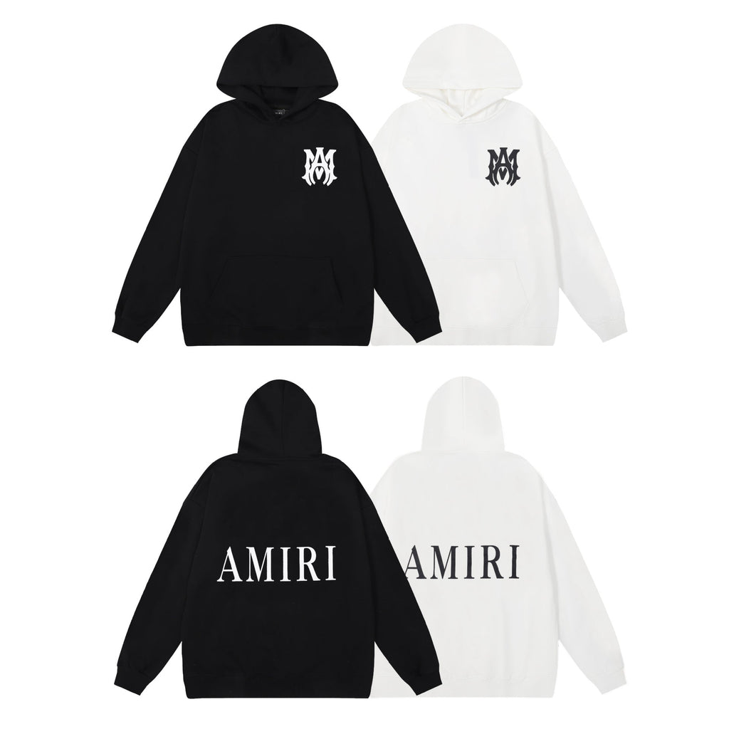 Amiri Hoodie Fall/Winter AMI HOODIE SWEATS hooded sweater for men and women