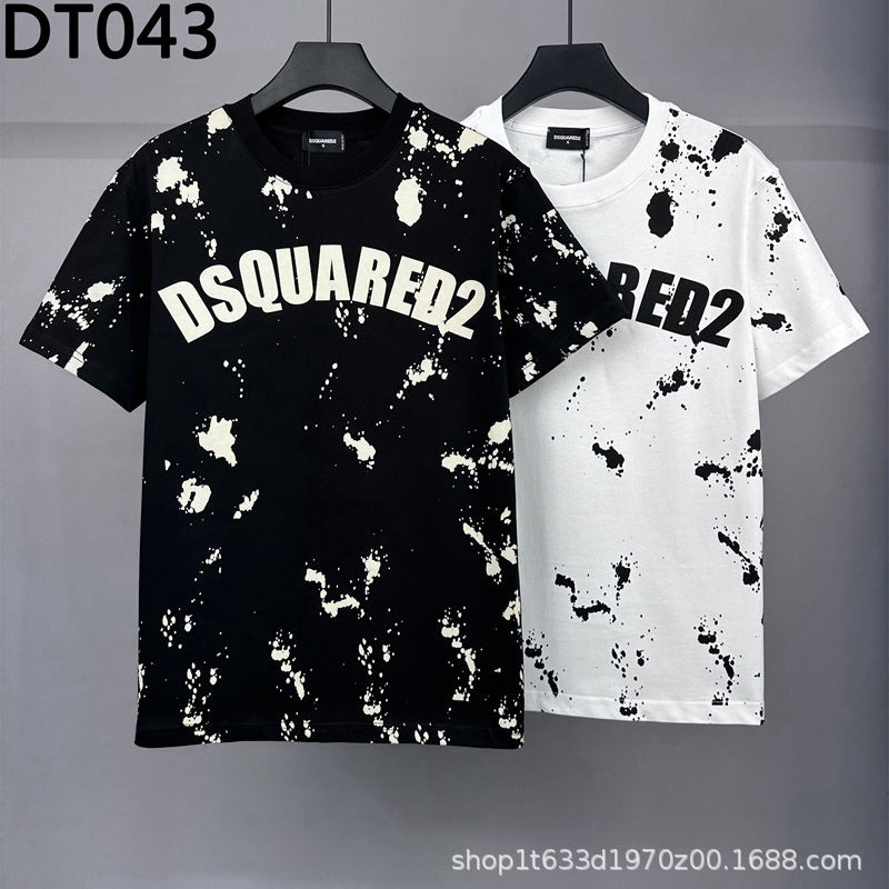 The DSQ2 T Shirt is fully printed with the new dragon pattern