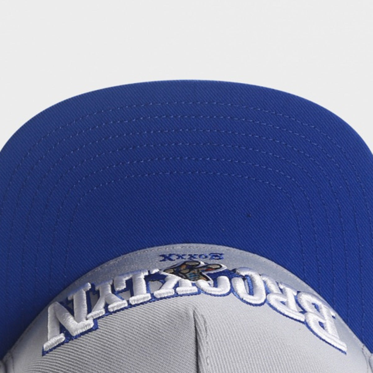 Trendy flat brimmed snapback hats BROOKLYN Sunshade Vintage