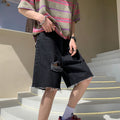 Men Jeans Ripped Denim Shorts Men Summer Casual Shorts