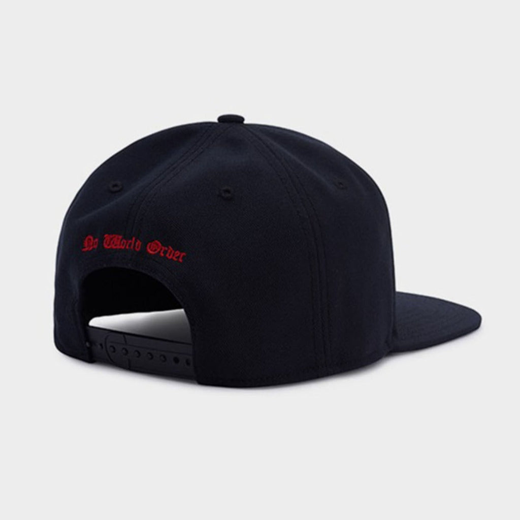 Trendy flat brimmed snapback hats rose embroider