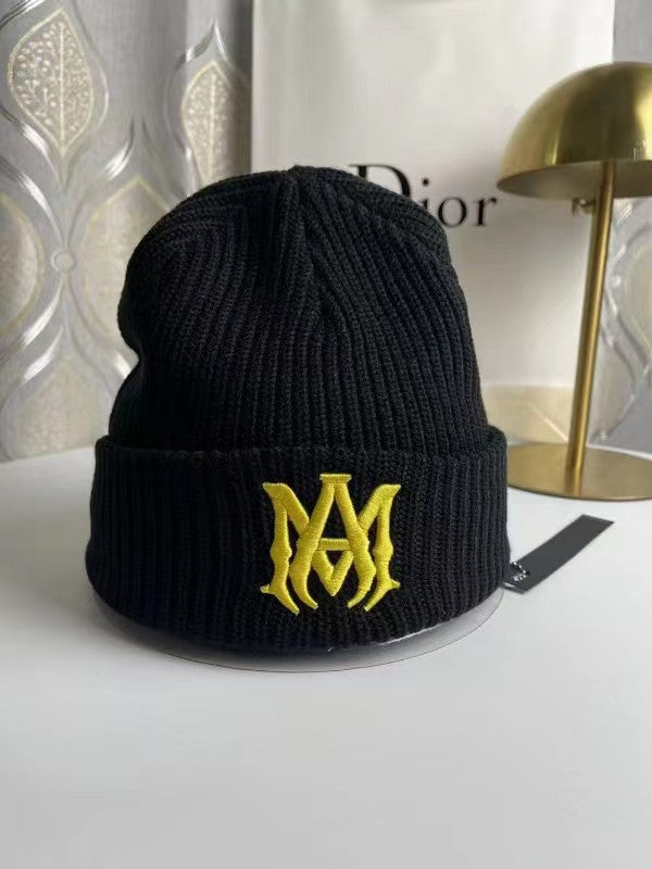 Amiri Knitted Hat AM Trend Embroidery