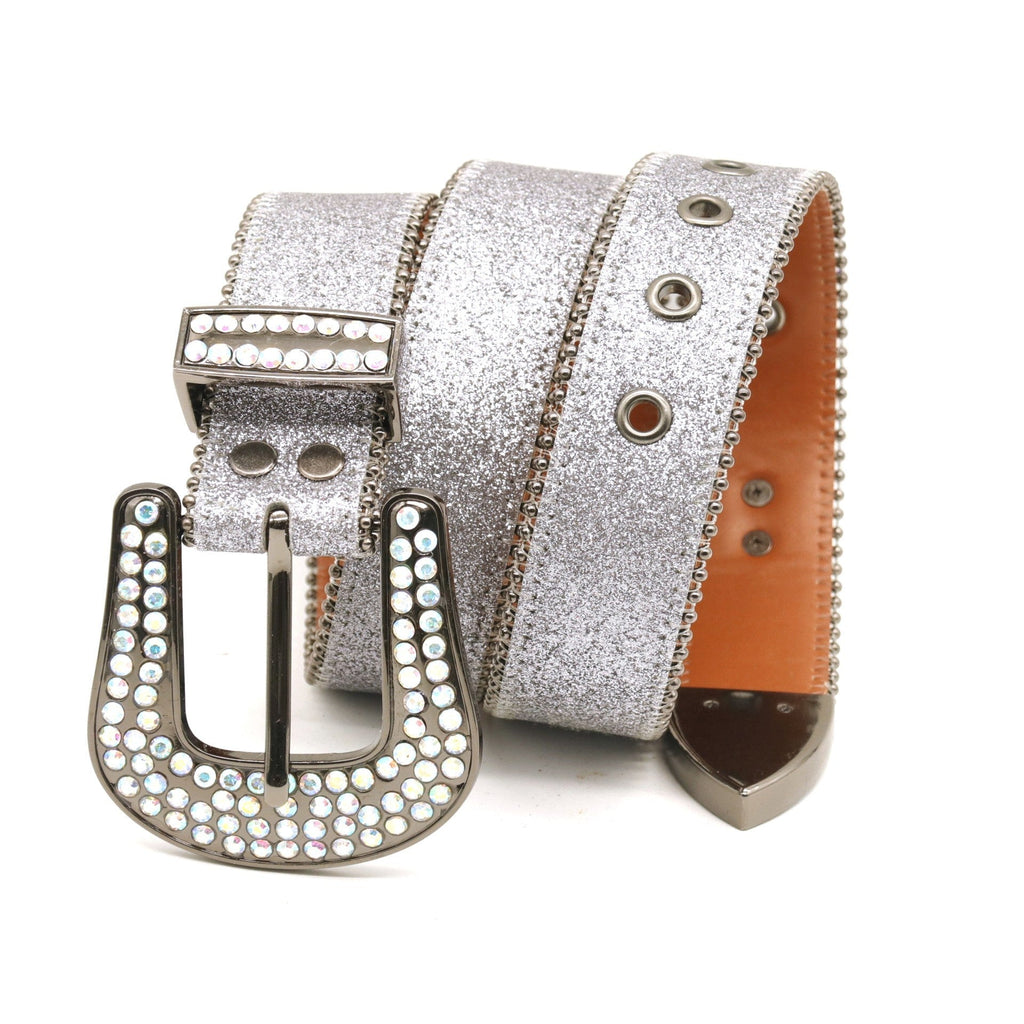 Hip-hop punk rhinestone belt unisex sweet cool style