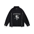 Unisex Jacket Vintage Zipper Loose Jacket