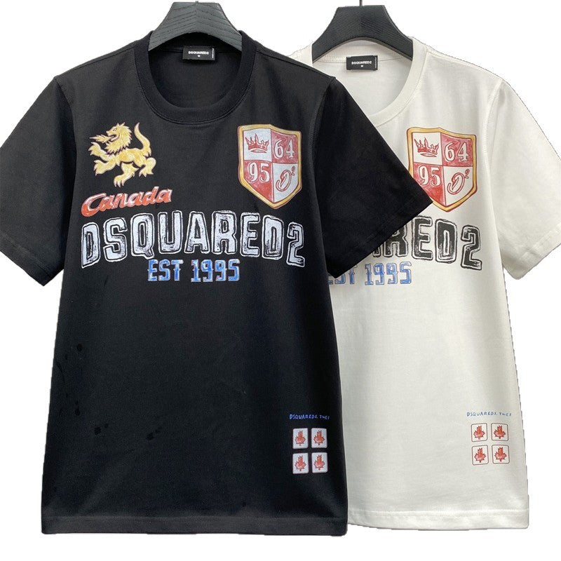 DSQ2 T Shirts Tide Crew Neck Base
