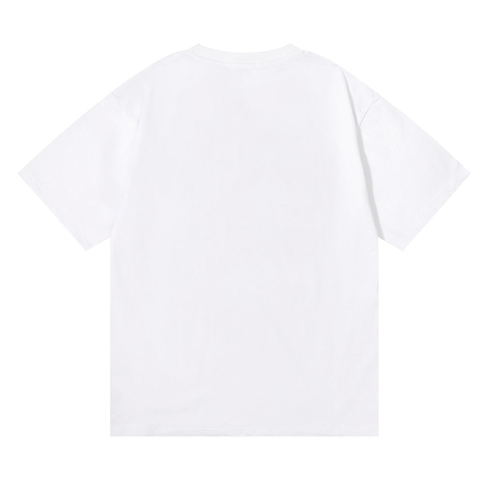 Rhude T Shirt Micro Label Yacht Print Short Sleeve T-Shirt