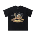 Travis Scott T-Shirt Travis Scott Cactus Jack x Utopia Loose Short Sleeve