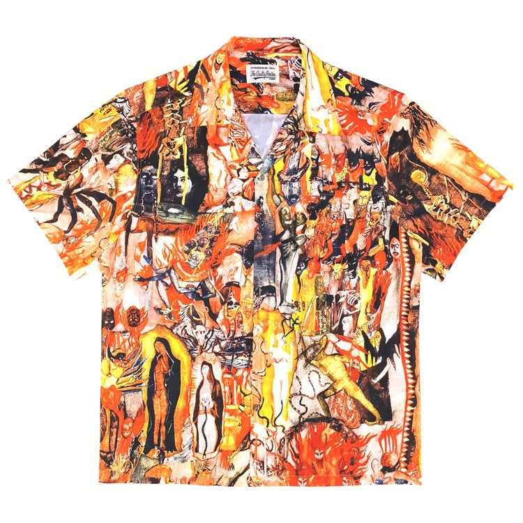 GUILTYPARTIES TIGER Shirts Hellflower, Motionless King, Hellgirl Classic Hawaiian Shirt