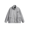 Unisex Jacket Vintage Stand Collar Jacket Baggy Coat