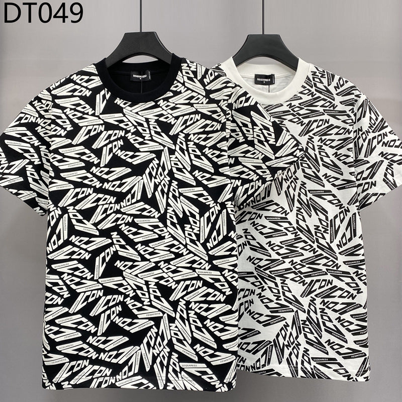 DSQ2 T Shirts full letter print