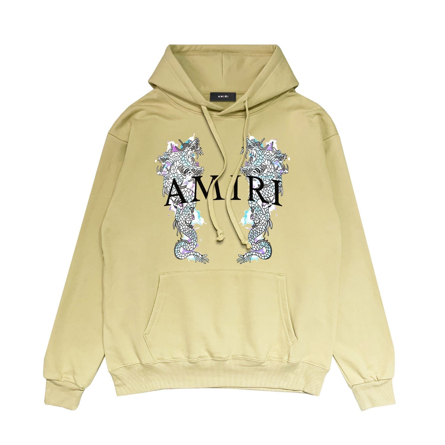 Amiri Hoodie Long Fashion Brand Hoodie Sweatshirts Hooded