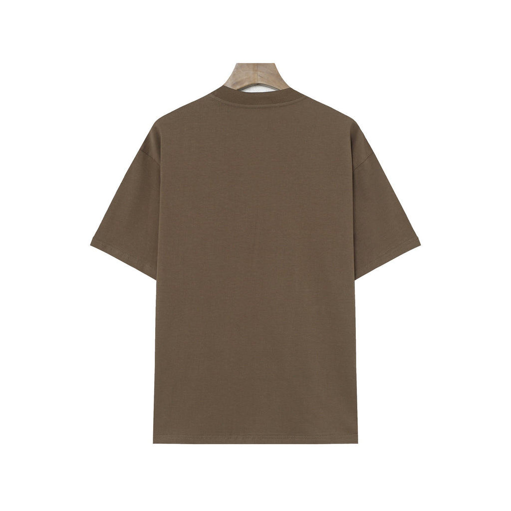 Travis Scott T-Shirt TRAVIS SCOTT CACTUS JACK Embroidery Crew Neck Short Sleeve