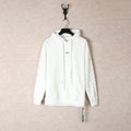 OW  hoodie embroidered arrow pattern