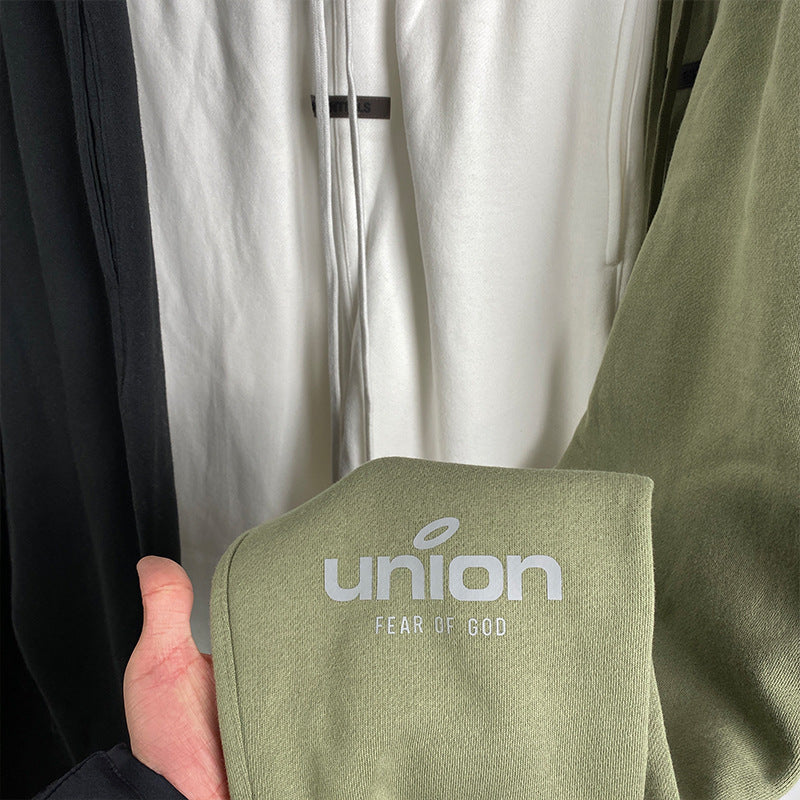 Fog Essentials Hoodie 'Union ' Fleece Loose Hooded Sweater