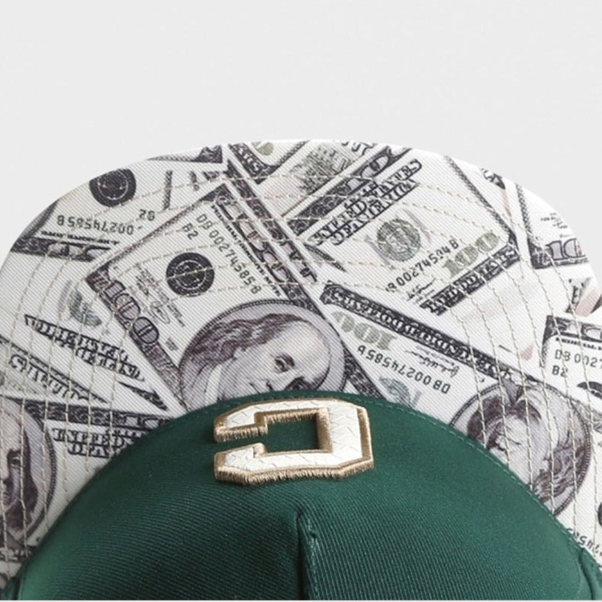 Trendy flat brimmed snapback hats letterc