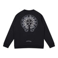 CHH  Heart Long Sleeve Shirt Unisex Fashion Loose Long Sleeve Shirt
