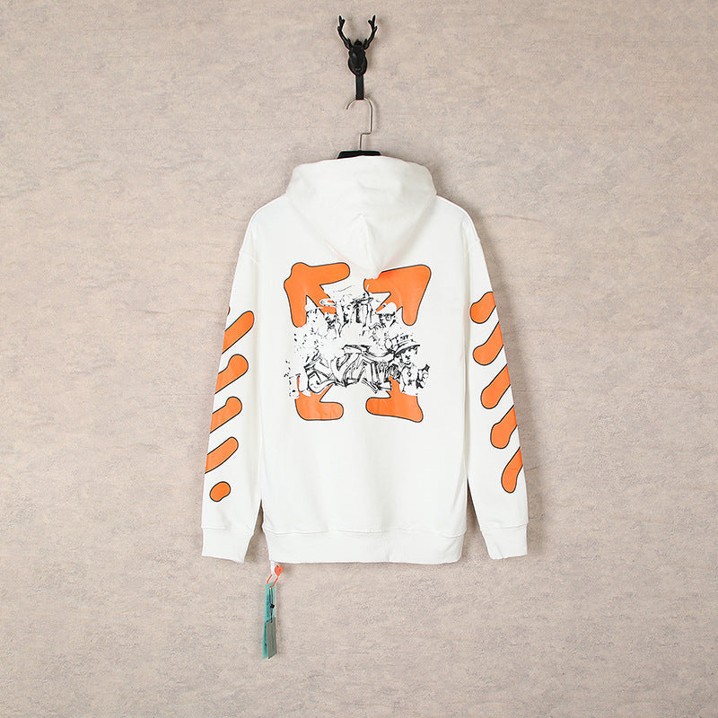 OW hoodie Arrow pullover hoodie