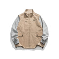 Unisex Jacket Vintage Loose Lapel Outdoor Jacket