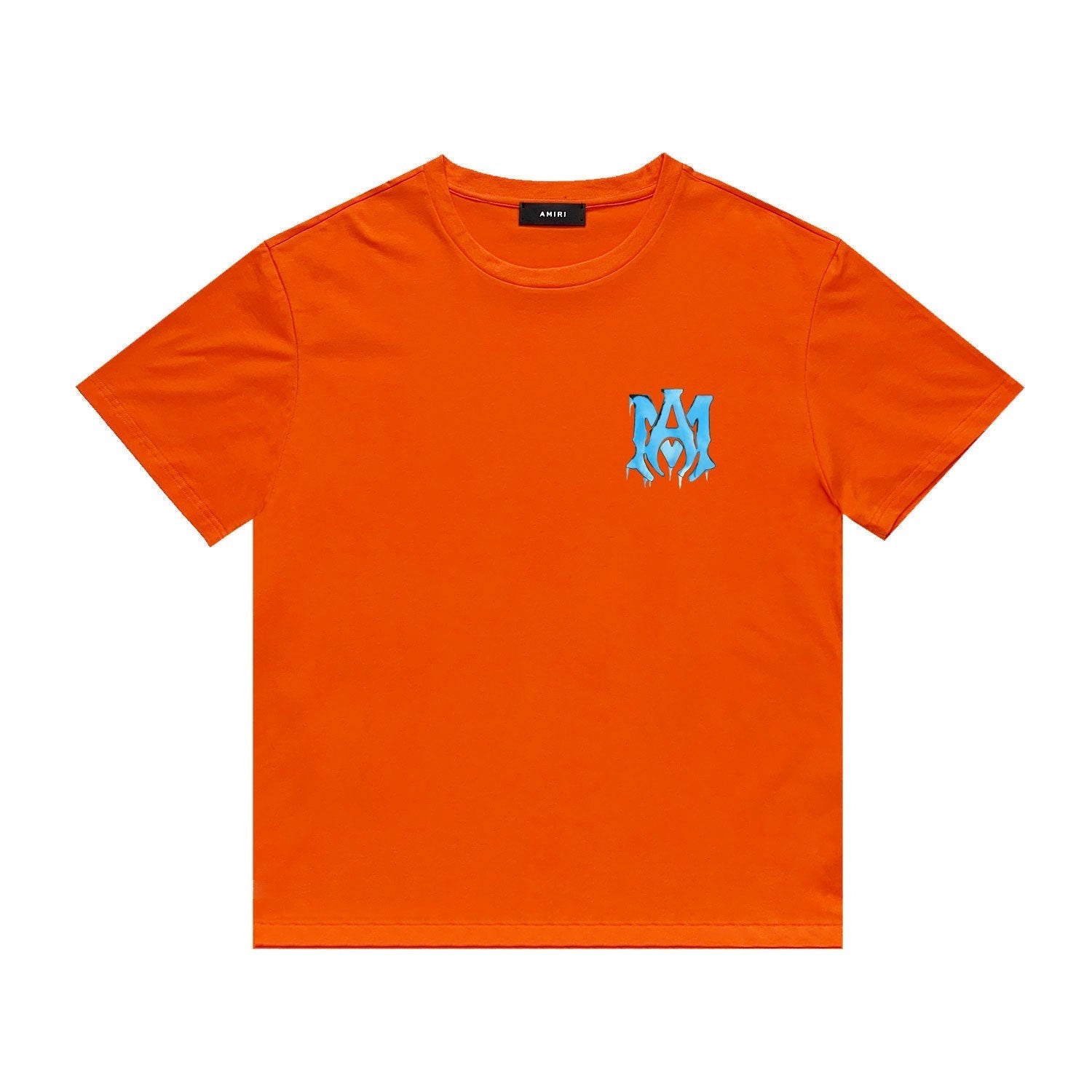 Amiri T Shirt Printed Casual Hip Hop round Neck Short Sleeve T-shirt