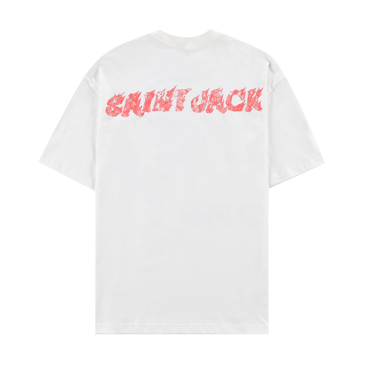Travis Scott T-Shirt TRAVIS SCOTT CACTUS JACK Loose Crew Neck Short Sleeve