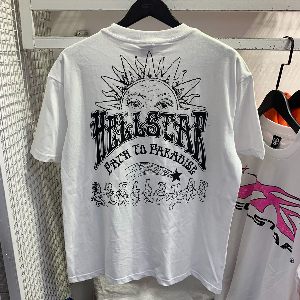 HS T Shirt Color Spiral Print Casual Loose