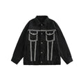 Unisex Jacket Vintage Jacket Loose Spring and Autumn Coat