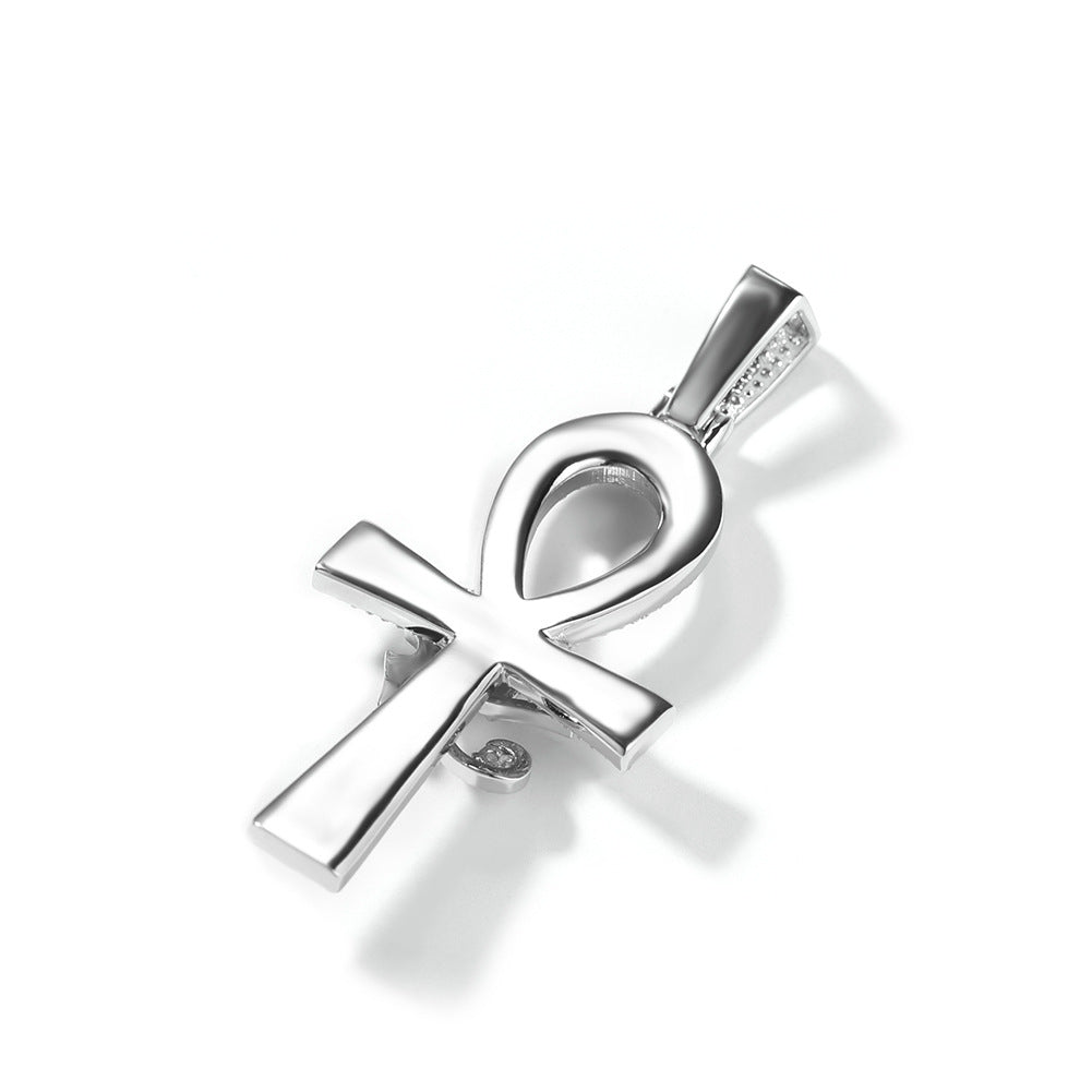 Jewelry Hip Hop Eye of Horus Anhe Cross Vintage Necklaces Angel Pieces Crosses Jesus Pieces The Eye of Horus
