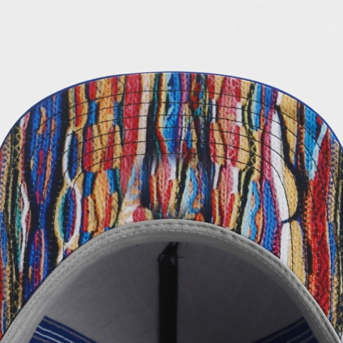 Trendy flat brimmed snapback hats BROOKLYN Sunshade Vintage