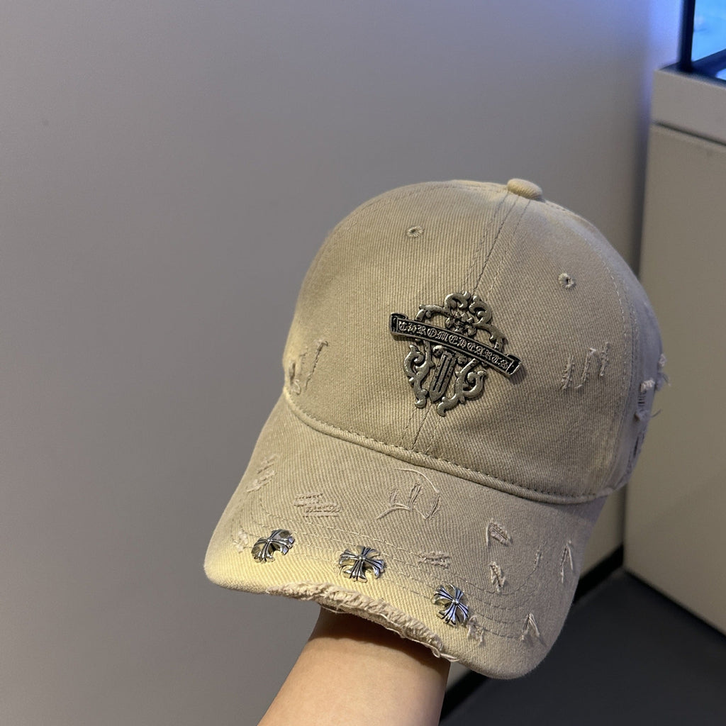 Chh Chrome Heart Hat Cross Baseball Cap Shade