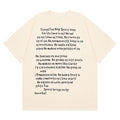 High-quality pure cotton T-shirt summer oversize casual