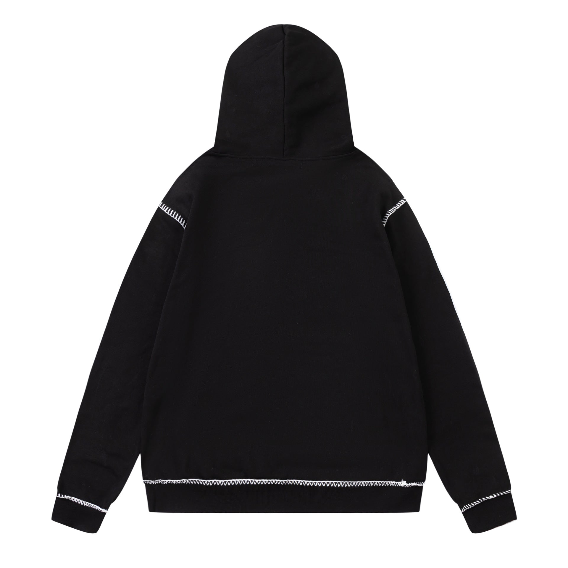 Amiri Hoodie autumn and winter new AMI embroidered line letter pattern hooded sweater