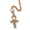 Jewelry Hip Hop Eye of Horus Anhe Cross Vintage Necklaces Angel Pieces Crosses Jesus Pieces The Eye of Horus